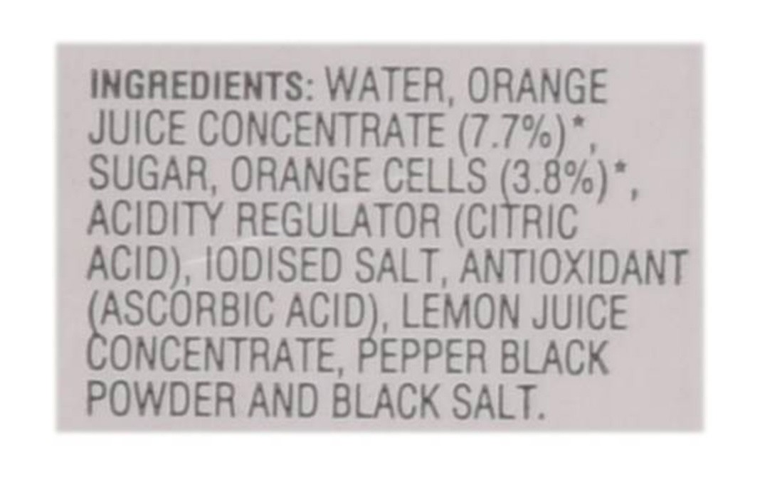 Paper Boat Orange    Tetra Pack  1 litre